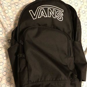 Vans black backpack